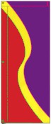 Vertical Wave Flag